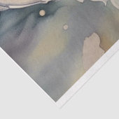 Mousseline Papier de découpage couleur aquarelle (Détail)