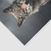 Mousseline Papier de découpage Coyote 3 (Détail)