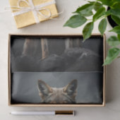 Mousseline Papier de découpage Coyote 3 (Cadeau)