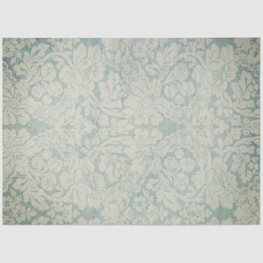 Mousseline Papier de découpage Damas (Recto)