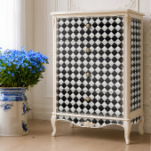 Mousseline Papier de découpage damier arlequin texturé d'Alic