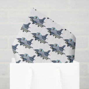 Mousseline Papier de découpage d'avion de combat, Avion milit