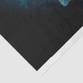 Mousseline Papier de découpage de 4 libellules gothiques (Détail)