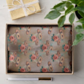 Mousseline Papier de découpage de champignons Brown (Cadeau)