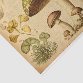 Mousseline Papier de découpage de champignons vintages (Détail)