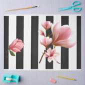 Mousseline Papier de découpage de couleur rose 3D Magnolia (Artisanat)