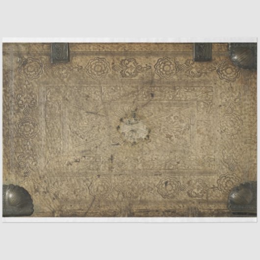 Mousseline Papier de découpage de couverture de livre (Recto)