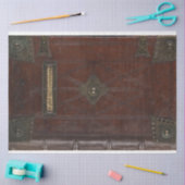 Mousseline Papier de découpage de couverture du livre de cuir (Artisanat)