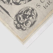 Mousseline Papier de découpage de détails architecturaux (Détail)