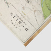 Mousseline Papier de découpage de la carte de rue (Détail)