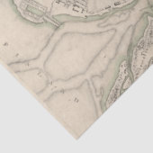 Mousseline Papier de découpage de la carte de rue (Détail)