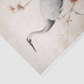 Mousseline Papier de découpage de la grue japonaise 2 (Détail)