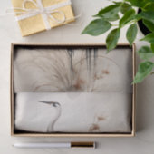 Mousseline Papier de découpage de la grue japonaise 2 (Cadeau)