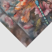 Mousseline Papier de découpage de la libellule d'aquarelle de (Détail)