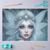 Mousseline Papier de découpage de la reine fée d'hiver (Artisanat)