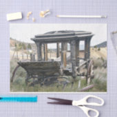 Mousseline Papier de découpage de la scène occidentale du Coe (Artisanat)