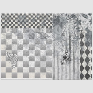 Mousseline Papier de découpage de l'arlequin Arlequin Toile W