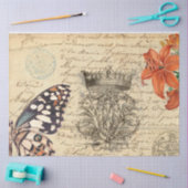 Mousseline Papier de découpage de l'éphémère papillon (Artisanat)