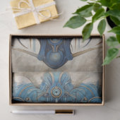 Mousseline Papier de découpage de lion mâle Steampunk (Cadeau)