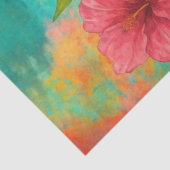 Mousseline Papier de découpage de Macao Tropical - Perroquet  (Détail)