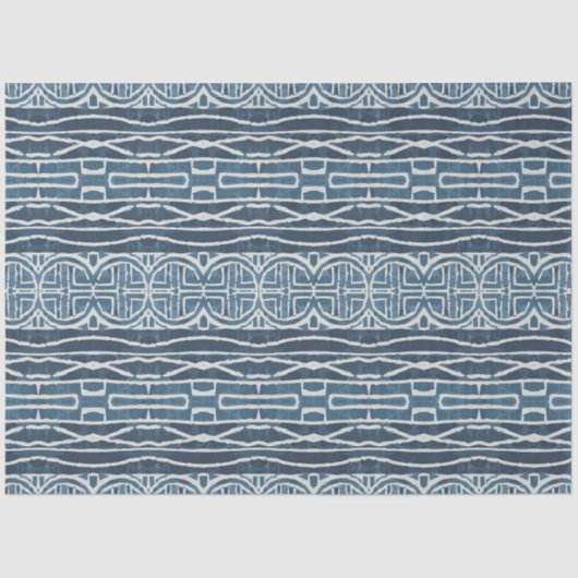 Mousseline Papier de découpage de meubles textiles africains (Recto)