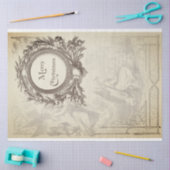 Mousseline Papier de découpage de mobilier de Noël Angel (Artisanat)