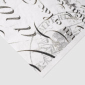 Mousseline Papier de découpage de script d'oiseaux (Détail)