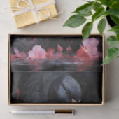 Mousseline Papier de découpage de Swan noir 1 (Cadeau)