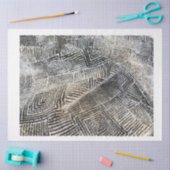 Mousseline Papier de découpage de texture moderne (Artisanat)