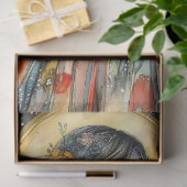 MOUSSELINE PAPIER DE DÉCOUPAGE DE TISSU DE DÉCOUPAGE DES GODD (Cadeau)