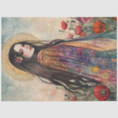 MOUSSELINE PAPIER DE DÉCOUPAGE DE TISSU DE DÉCOUPAGE DES GODD (Recto)