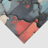 Mousseline Papier de découpage de visage de femme de graffiti (Détail)