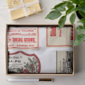 Mousseline Papier de Decoupage d'éléments d'étiquette de (Cadeau)