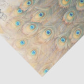 Mousseline Papier de Decoupage d'éphémères de paon (Détail)