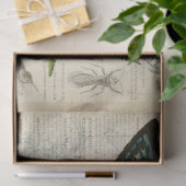 Mousseline Papier de Decoupage d'éphémères de papillon (Cadeau)