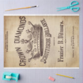 Mousseline Papier de découpage des diamants de la Couronne (Artisanat)