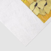 Mousseline Papier de découpage des papillons d'or (Détail)