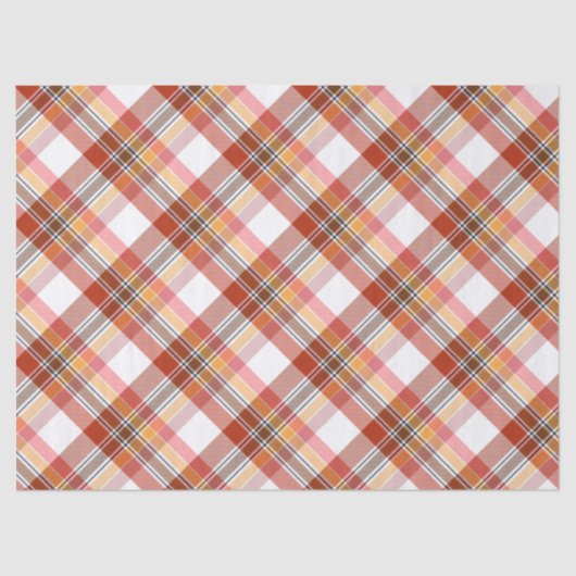 Mousseline Papier de découpage des tissus de couleur automne (Recto)