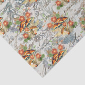 Mousseline Papier de découpage du groupe de champignons ancie (Détail)