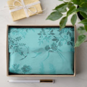 Mousseline Papier de découpage du jardin tropical et des oise (Cadeau)