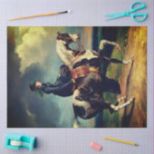 Mousseline Papier de découpage du mobilier de cavalier (Artisanat)