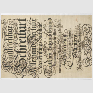 Mousseline Papier de découpage du mobilier de script