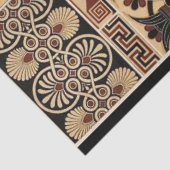 Mousseline Papier de découpage du motif de design grec (Détail)