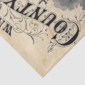 Mousseline Papier de découpage du train en vapeur (Détail)