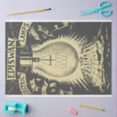 Mousseline Papier de découpage Edison industriel (Artisanat)