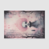 Mousseline Papier de découpage éffrayant fille 12 (Recto)