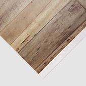 Mousseline Papier de découpage en bois rustique (Détail)