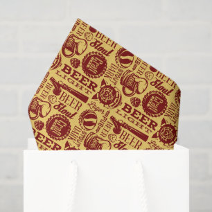 Mousseline Papier de découpage en tissu pour bière