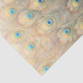 Mousseline Papier de découpage Ephemera Peacock (Détail)