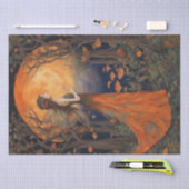 Mousseline Papier de découpage fée d'automne enchaîné (Artisanat)